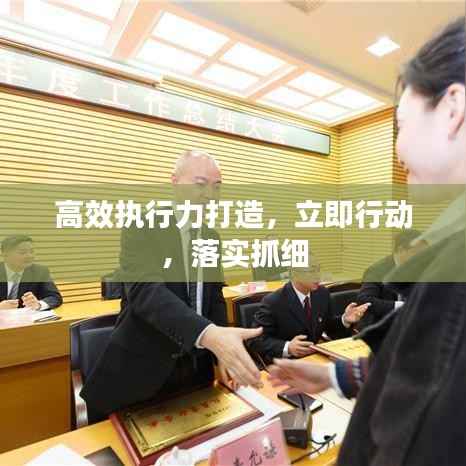高效执行力打造,立即行动,落实抓细