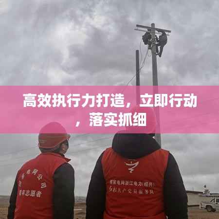 高效执行力打造,立即行动,落实抓细
